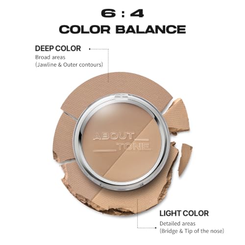 ABOUT TONE Blur Powder Shading Dual-Tone Contour Palette
