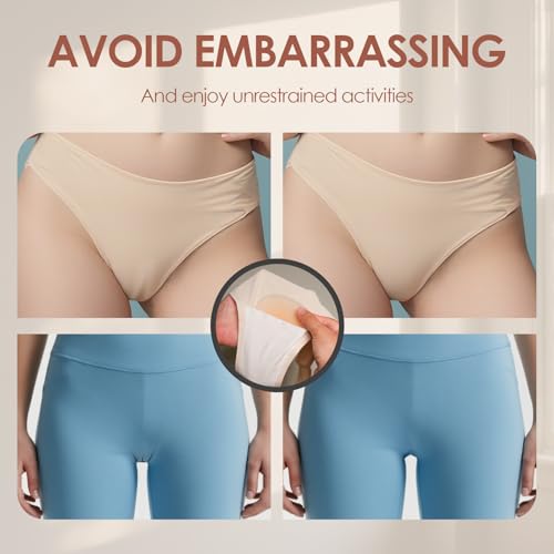 Seamless Modesty Cover Invisible Silicone Insert (4 Pack)