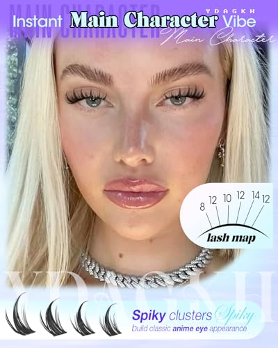 Manga Cluster Lashes 8-14mm - Wispy Spiky Eyelash Extensions