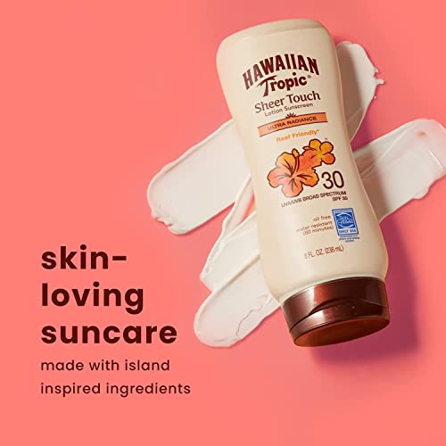 Hawaiian Tropic Sheer Touch Spf#15 Lotion 8oz (3 Pack)