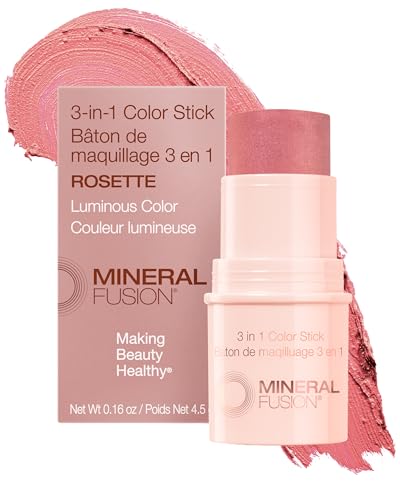 Mineral Fusion 3-in-1 Color Stick - Multi-Use Blush, Lip & Eye Tint