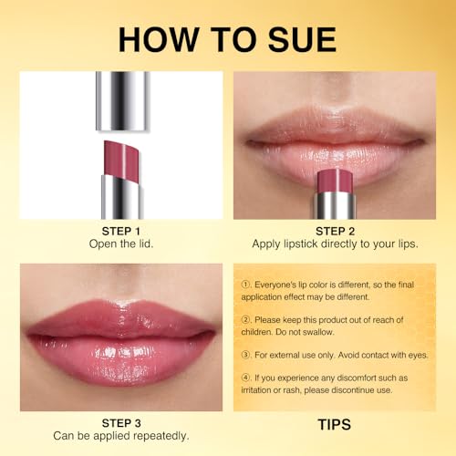 Rose Pink Honey Tinted Lip Balm Stick - Hydrating Matte