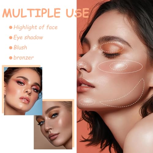 8-Color Nude Eyeshadow Palette | Pigmented Blendable Makeup