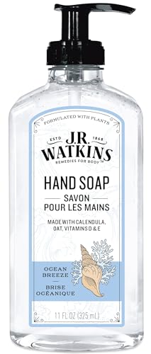 J.R. Watkins Ocean Breeze Hand Soap, 11 oz