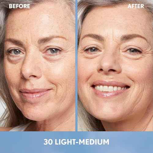 Covergirl Simply Ageless Skin Perfector Essence Foundation, 30 Light-Medium,Tinted Skincare Makeup Hybrid, Sheer Tint, Radiant Finish, Glowy Finish, Vegan Formula, 1.0oz