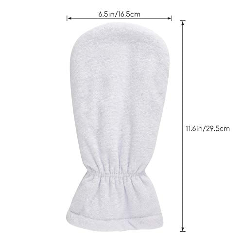 Segbeauty Paraffin Wax Mitts - Terry Cloth Heated Spa Gloves for Hand Therapy