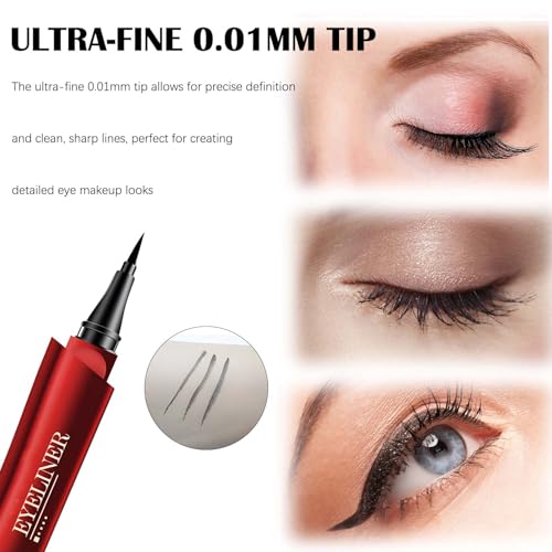 High Heel Liquid Eyeliner - 0.01mm Ultra-Fine Tip, Waterproof