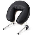 Udefineit Adjustable Massage Table Face Cradle & Pillow, SPA Massage Table/Bed/Chair Headrest Platform with Face Pillow, Massage Home Mattress Top Massage Kit Head Face Rest Support & Face Cushion