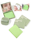 300 Oil Blotting Sheets for Face with Mirror & Puff