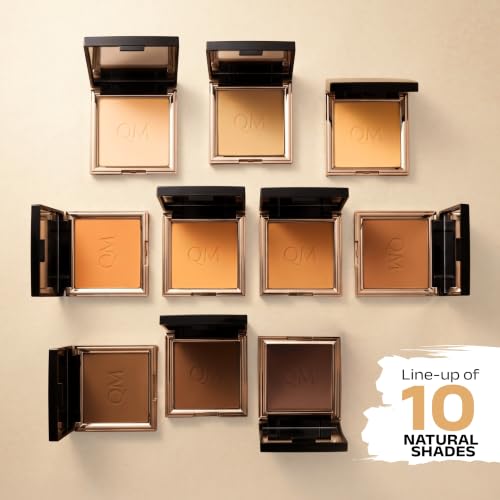 HOUSE OF QUE MAY Dust Me Pretty Powder Cinnamon Bun Compact Matte Setting Powder for All Skin Types