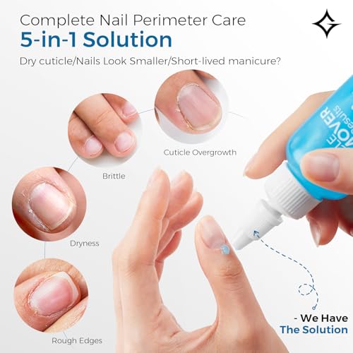 Glamonade Instant Cuticle Remover Gel - Fast-Acting Salicylic Acid Softener