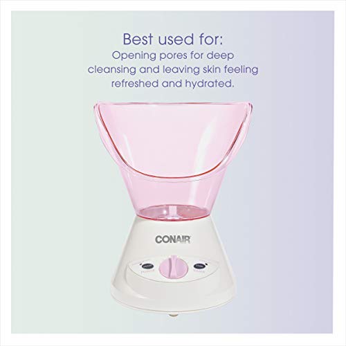 True Glow Facial Steamer with Cleansing Brush Spa System