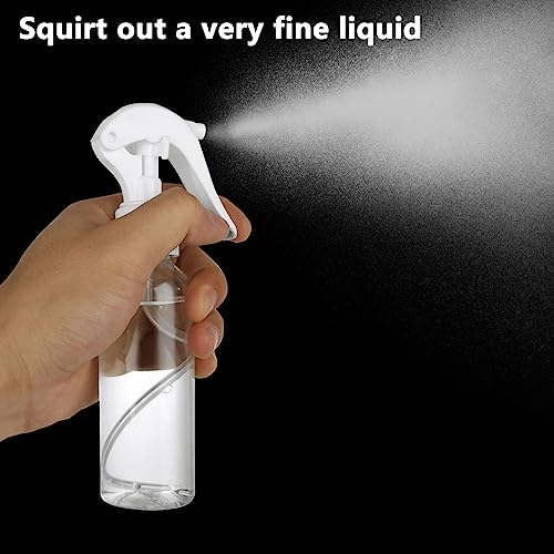 24 Pack 3.5oz Clear Spray Bottles, Fine Mist Refillable