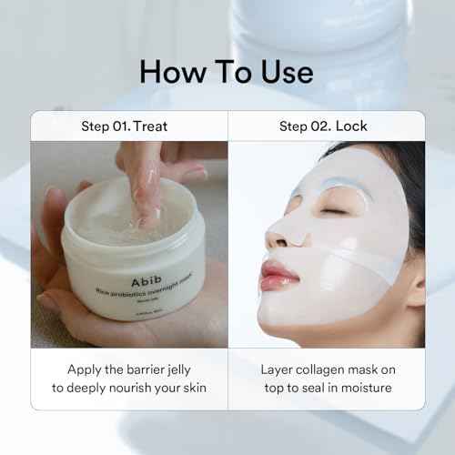 Abib Collagen Gel Mask Sedum Jelly 4 Sheets (Hydrating) I Korean Vegan Collagen, Cooling Hydrating Hyaluronic Acid Hydrogel Face Mask Skin Care