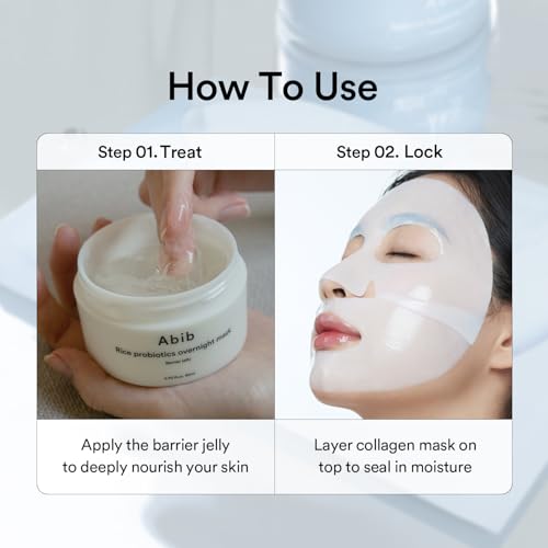 Abib Collagen Gel Mask Sedum Jelly 10 Sheets (Hydrating) I Korean Vegan Collagen, Cooling Hydrating Hyaluronic Acid Hydrogel Face Mask Skin Care