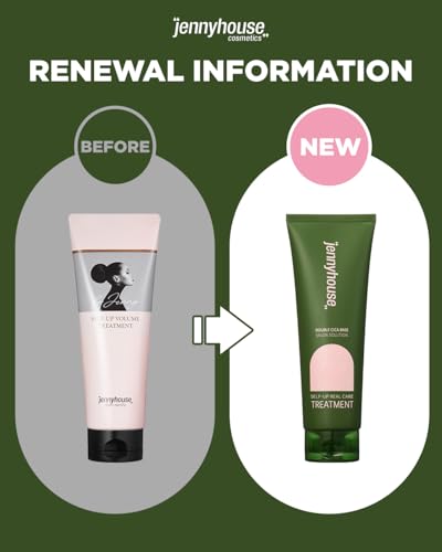 JENNYHOUSE Self-Up Real Volume Hair Treatment - Damaged Hair Repair, 7.8oz