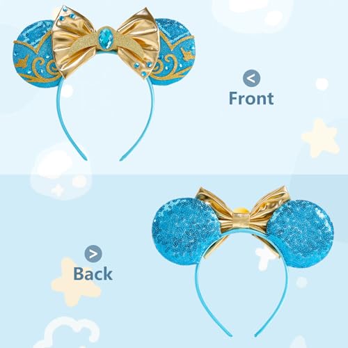 Princess Mouse Ears Headband for Women & Girls - Comfortable & Stylish