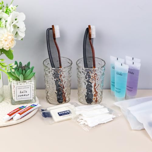 50-Pack Travel Toiletry Kit - 10-in-1 Hygiene Supplies