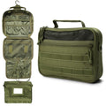Mens Toiletry Travel Bag, Tactical Toiletry Bag for Men, Bathroom Hanging Toiletry Bag for Men Shaving Hygiene Bag Travel Toiletry Organizer Short Trips Bag, Green