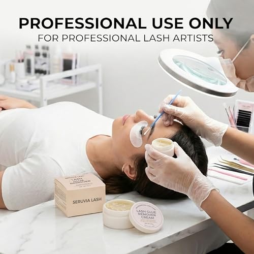 Eyelash Extension Glue Remover Cream - Fast Acting 1-3 Min