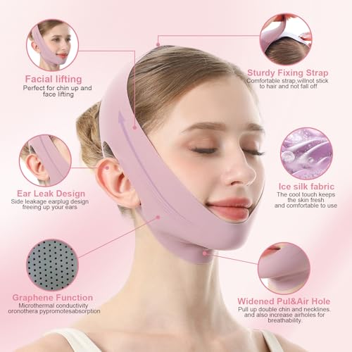 V Line Face Slimming Mask - Double Chin Reducer & Jawline Shaper