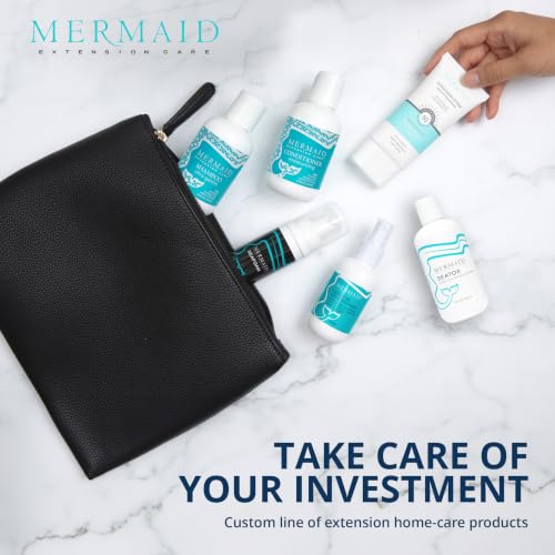 Mermaid Extension Care Leave-In Conditioner with Heat Protectant - 8 Fl Oz - Suitable for Extensions & Natural Hair