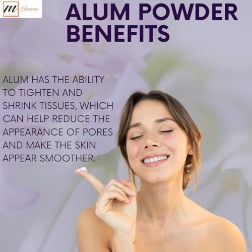 100% Natural Alum Powder for Skin and Health Care 454 GMS / 1 LBS