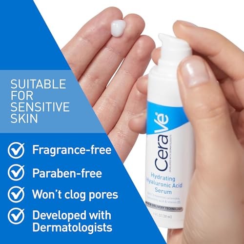 CeraVe Hyaluronic Acid Serum with Vitamin B5 & Ceramides