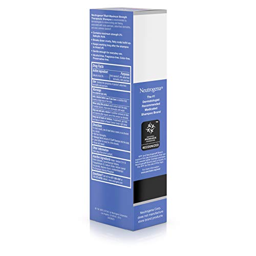 Neutrogena T/Sal Therapeutic Shampoo, Scalp Build-Up Control 4.5 oz