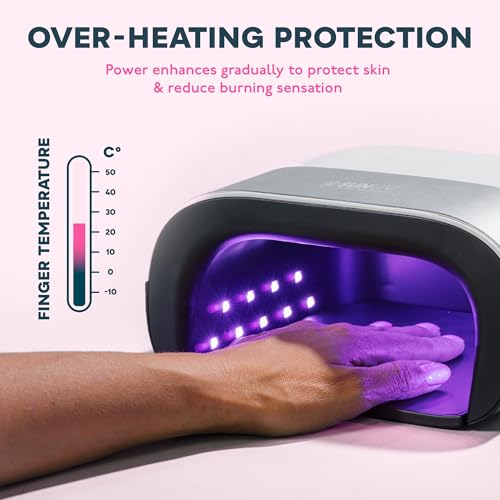 SUNUV SUN3 UV LED Nail Lamp for Gel Nails - 39 Beads, 4 Timers