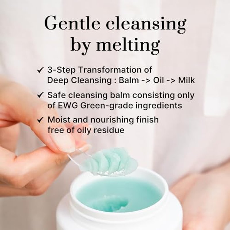 3W8L Pure Deep Cleansing Balm - Vegan Makeup Remover for Sensitive Skin