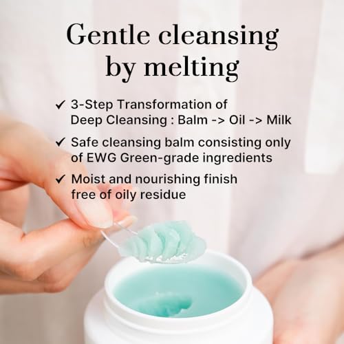 Deep Cleansing Balm for Sensitive Skin - Vegan Makeup Remover 3.38oz