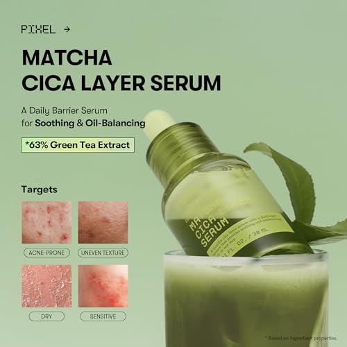 VT Matcha Cica Layer Serum 30ml | Hydrating Korean Facial Serum