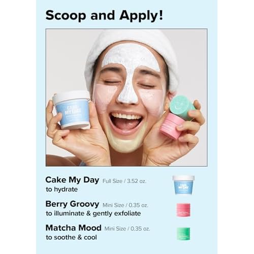 I DEW CARE Tiger Headband Wash-off Masks Set - Scoop Party + Face Wash Headband - Unisex Skincare Mask for Face
