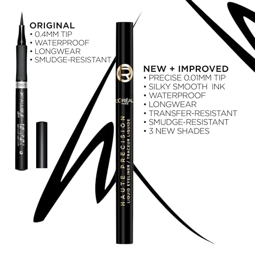 L'Oreal Haute Precision Waterproof Liquid Eyeliner Black