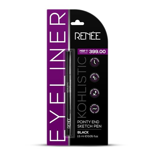 RENEE Pointy End Eyeliner - Waterproof Black Liquid Liner