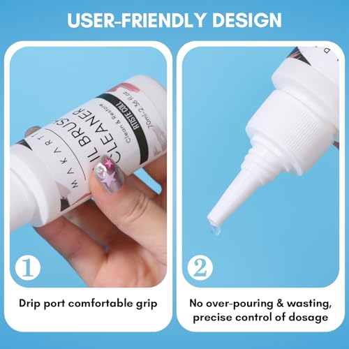 Makartt Nail Brush Cleaner 70ml – Gel & Acrylic Polish Restorer