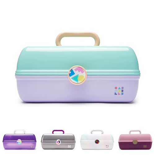 Caboodles On-The-Go Girl Makeup Box Organizer with Mirror
