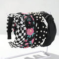 AWAYTR Pack of 4 Black Wide Knotted Headbands for Women - Casual & Dressy Styles