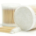 1000 Count Cotton Swabs with Bamboo Sticks & Storage Box