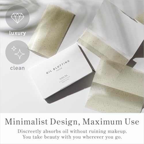 Green Tea Oil Blotting Paper 100 Sheets – Japanese Washi