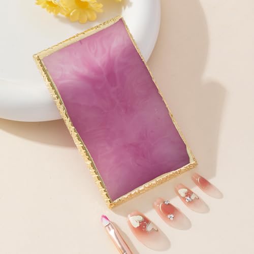 Resin Nail Art Palette Rectangular Mixing Tray