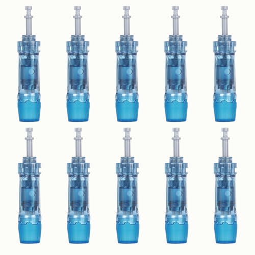 HVVGUT Microneedling Pen Cartridges 0.25mm for Dr Pen M8S, A8, A9, A11 - 10PCS Home Use