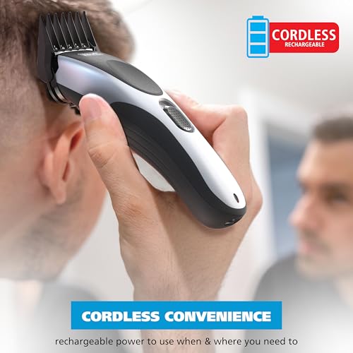 Wahl Home Pro Rechargeable Cordless Hair Clipper Kit with 12 Guards