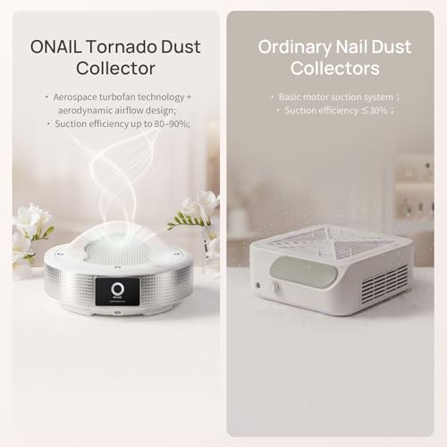 Professional Nail Dust Collector Vacuum for Salon & Home Use