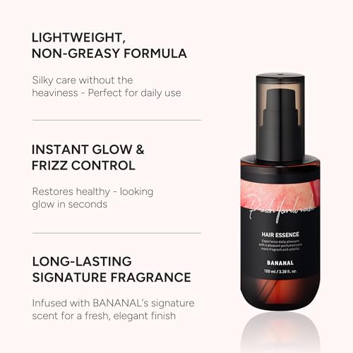 2-in-1 Hair Serum & Perfume Oil with Moroccan Argan Oil - Anti-Frizz Shine, 3.38 fl oz