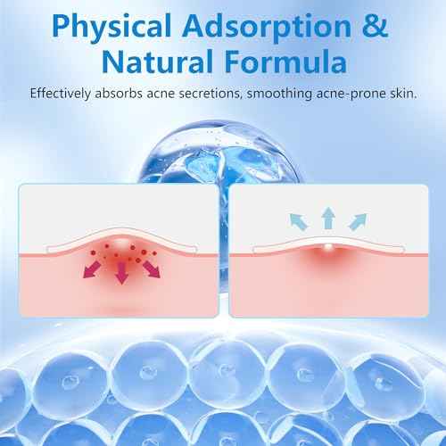 Invisible Pimple Patches for Face,Day and Night 4 Sizes 360 Counts Thin & Thick Hydrocolloid Acne Patches for Face and Skin, Zits Absorbing Patch, Covering Zits and Blemishes, Spot Stickers