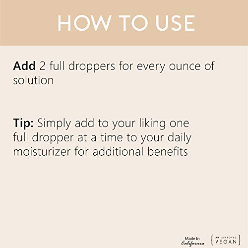 SJOLIE Sunless Spray Tan Additive - Skin Firming Drops | Tighten Wrinkles/Reduce Cellulite - 1oz
