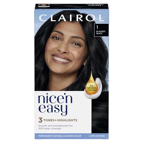 Clairol Nice'n Easy Permanent Hair Dye, 10 Extra Light Blonde Hair Color, Pack of 2