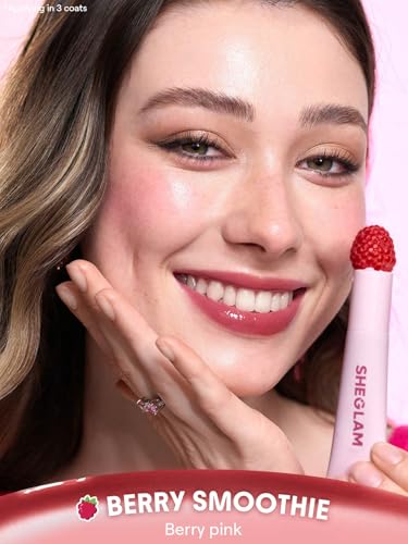SHEGLAM Crystal Glaze Hydrating Lip Gloss - Berry Smoothie